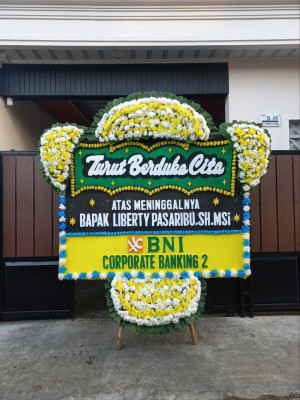 Papan Bunga Duka di Ranca Sanggal