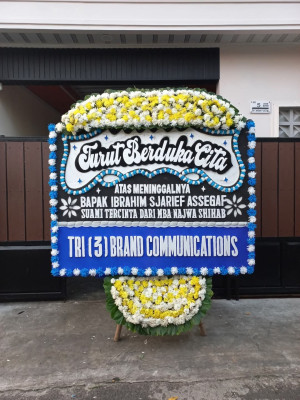 Papan Bunga Duka di Ranca Sanggal
